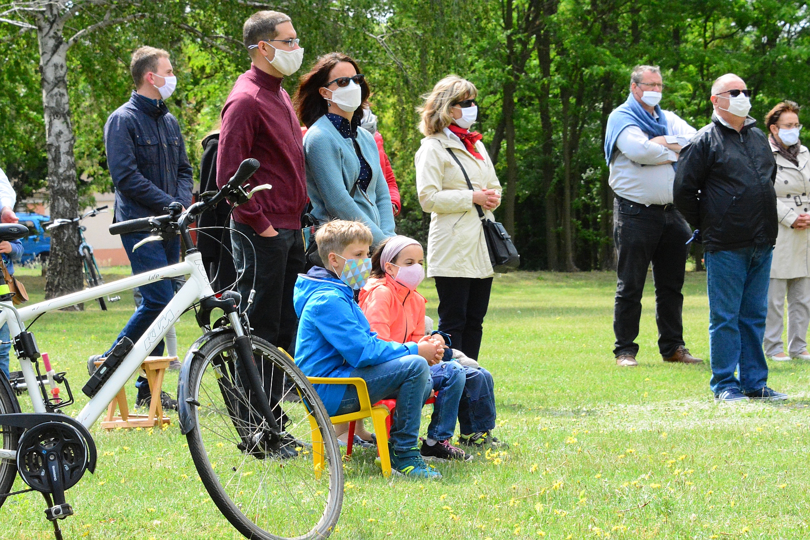 Szabadtéri szentmise Székesfehérváron Urunk mennybemenetelének ünnepén